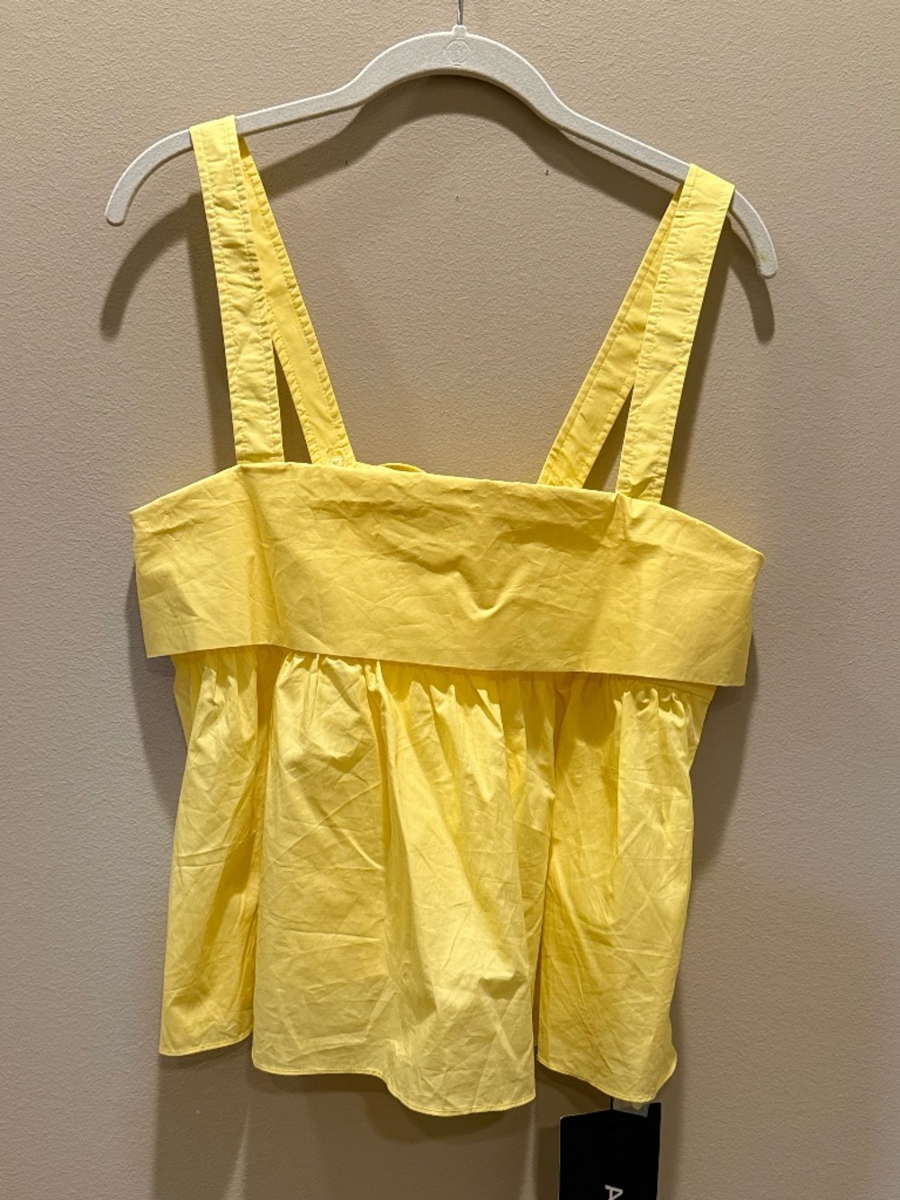 ASTR the Label Square Neck Babydoll | Bright Yellow | Medium | NEW WITH TAGS